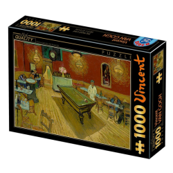 Puzzle : Le café de la nuit - Vincent Van Gogh - 1000 Pièces