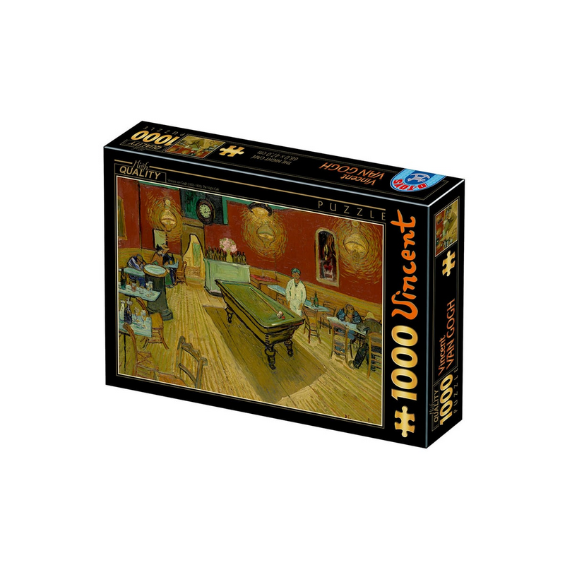 Puzzle : Le café de la nuit - Vincent Van Gogh - 1000 Pièces Puzzle : Le café de la nuit - Vincent Van Gogh - 1000 Pièces