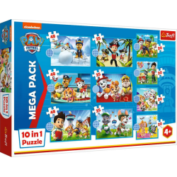 Puzzle : Pat' Patrouille - 10 Puzzles - 48, 32 et 20 pièces