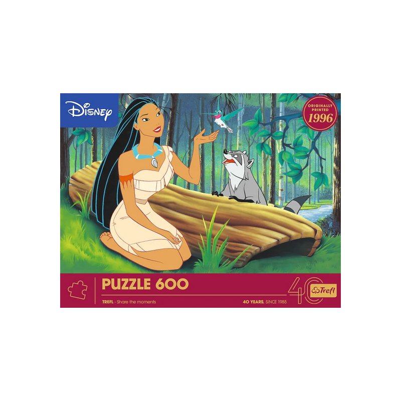 Puzzle 40th Anniversary Collection Disney : Pocahantas - 600 pièces Puzzle 40th Anniversary Collection Disney : Pocahantas - 600 pièces