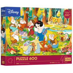 Puzzle 40th Anniversary Collection Disney : Blanche Neige - 600 pièces
