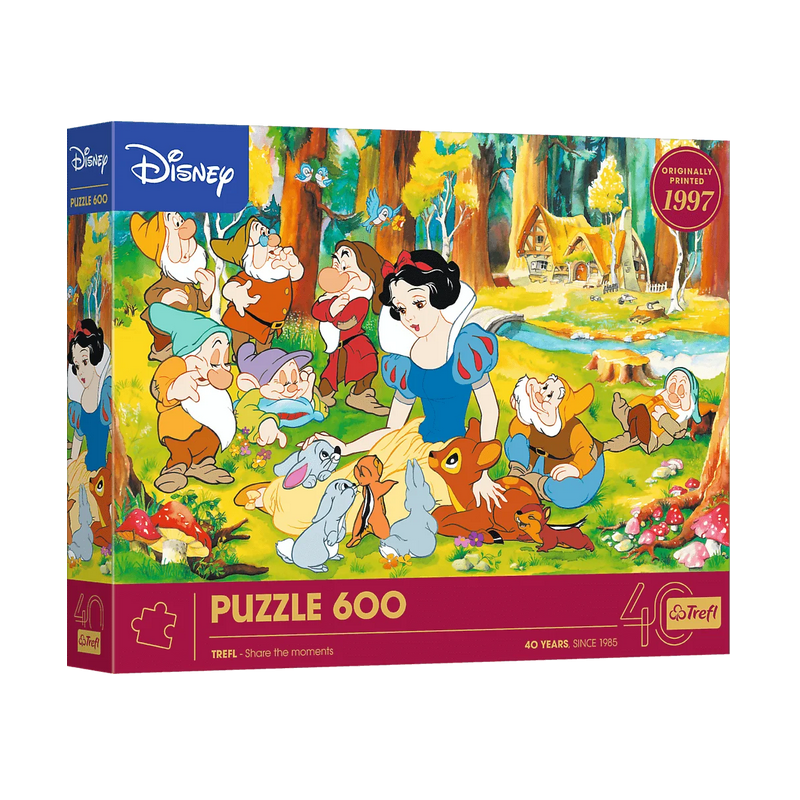 Puzzle 40th Anniversary Collection Disney : Blanche Neige - 600 pièces Puzzle 40th Anniversary Collection Disney : Blanche Neige - 600 pièces