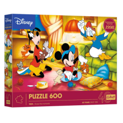 Puzzle 40th Anniversary Collection Disney : Mickey et ses amis - 600 pièces