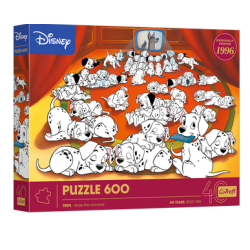 Puzzle 40th Anniversary Collection Disney : 101 Dalmatiens - 600 pièces
