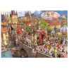 Puzzle - Boite triangulaire - Street Parade de Doro Göbel et Peter Knorr – 2000