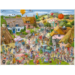 Puzzle - Boite triangulaire - Country Fair – 1500 Pièces