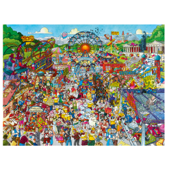 Puzzle - Boite triangulaire - Oktoberfest - 1500 Pièces