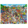 Puzzle - Boite triangulaire - Oktoberfest - 1500 Pièces