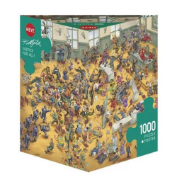 Puzzle - Boite triangulaire - Florian Mitgutsch : Justice pour Tous – 1000 Pièces
