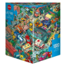 Puzzle - Boite triangulaire - Cimetière Automobile – 1000 Pièces