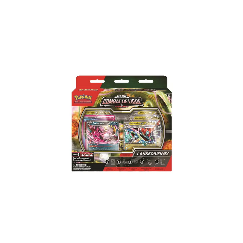 Pokémon: Coffret de combat de ligue Lanssorien-Ex Pokémon: Coffret de combat de ligue Lanssorien-Ex