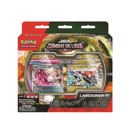 Pokémon: Coffret de combat de ligue Lanssorien-Ex