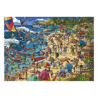 Puzzle - Boite triangulaire - Tanck : Seashore  – 1000 Pièces