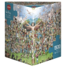 Puzzle - Boite triangulaire - Hugo Prades : All-time Legends – 1500 Pièces
