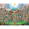 Puzzle - Boite triangulaire - Hugo Prades : All-time Legends – 1500 Pièces