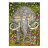 Puzzle - Boite triangulaire - Marino Degano : Elephants Life – 1000 Pièces