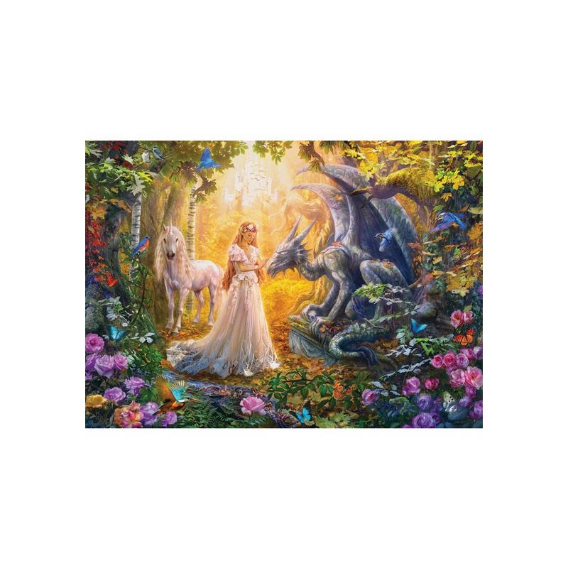 Puzzle : Princess' Garden - 500 Pièces XXL Puzzle : Princess' Garden - 500 Pièces XXL