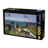 Puzzle - Claude Monet : Terrasse à Sainte-Adresse - 1000 Pièces