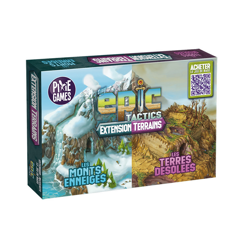 Jeux de société - Occasion - Tiny Epic Tactics - Extension Terrains Jeux de société - Occasion - Tiny Epic Tactics - Extension Terrains