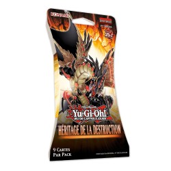 YGO - Booster Yu-Gi-Oh! Héritage de la Destruction - Blister