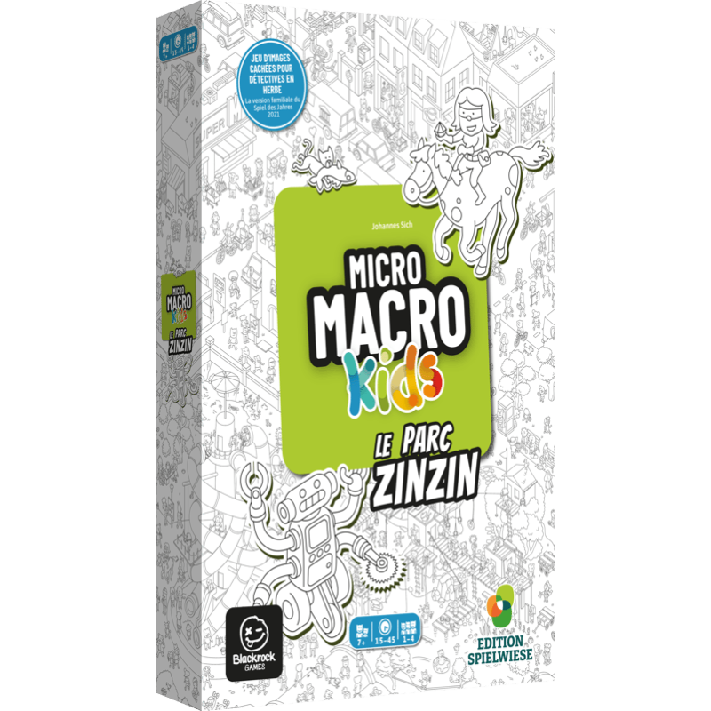 Jeux de Société - MicroMacro Kids - Le Parc Zinzin Jeux de Société - MicroMacro Kids - Le Parc Zinzin