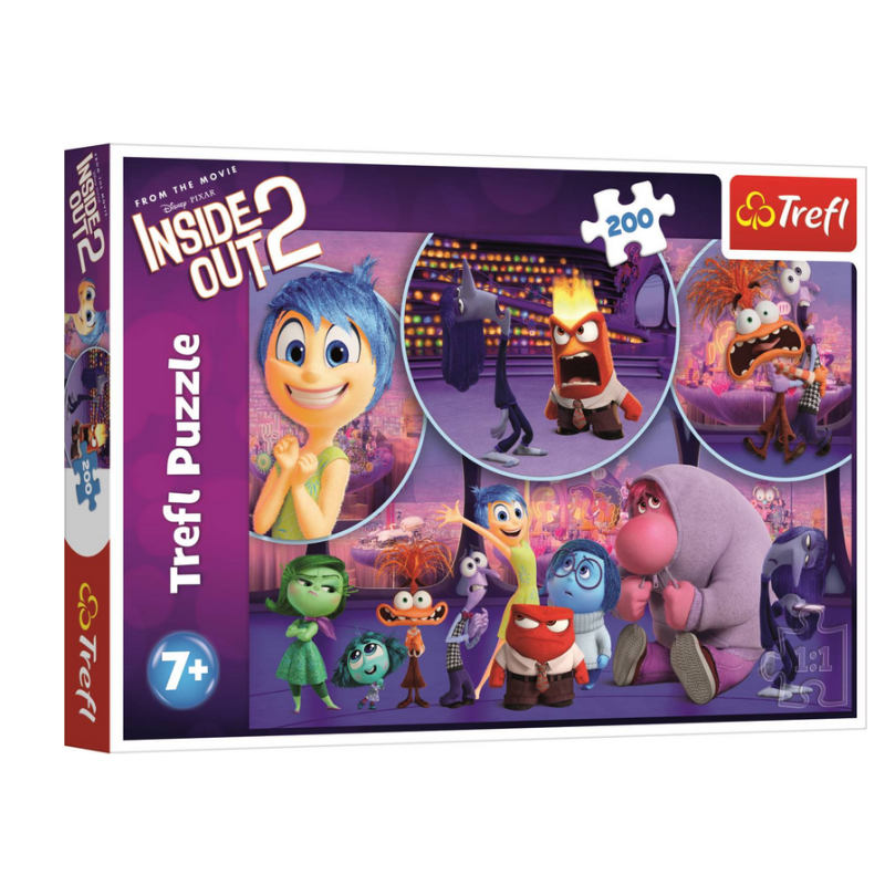 Puzzle Trefl : Disney Vice Versa 2 - Les émotions des enfants - 200 Pi Puzzle Trefl : Disney Vice Versa 2 - Les émotions des enfants - 200 Pi