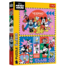 Puzzle Trefl : Mickey avec ses amis - 2 x 200 Pièces