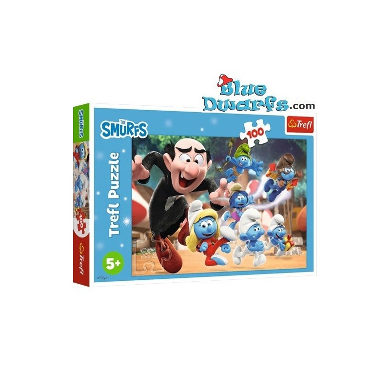 Puzzle Schtroumpf - Les leçons du Grand Schtroumpf - 100 pièces Puzzle Schtroumpf - Les leçons du Grand Schtroumpf - 100 pièces