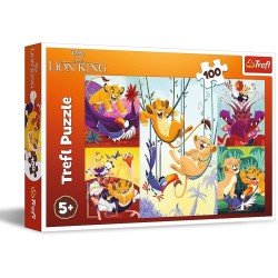 Puzzle Le Roi Lion Brave  - 100 pièces