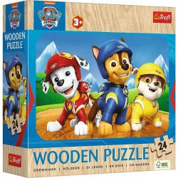 Puzzle Trefl Bois - Pat Patrouille - 24 pièces