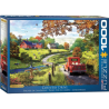 Puzzle Eurographics - Dominic Davison : Country Drive - 1000 pièces