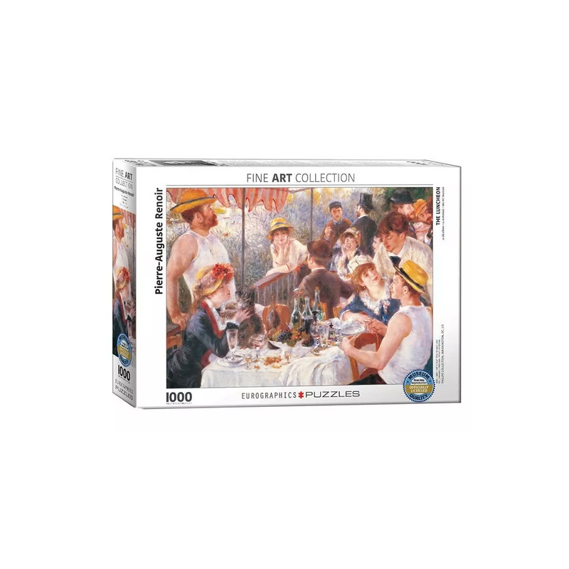 Puzzle Eurographics Fine Art - Pierre-Auguste Renoir : Le Déjeuner des Canotiers - 1000 pièces Puzzle Eurographics Fine Art - Pierre-Auguste Renoir : Le Déjeuner des Canotiers - 1000 pièces