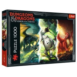 Puzzle Trefl - Donjons et Dragons - Monstres Légendaires - 1000 Pièces