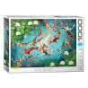 Puzzle Eurographics Fine Art - Guido Boreli : Poisson Koï - 1000 Pièces