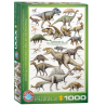 Puzzle Eurographics - Dinosaures de la Période du Crétacée - 1000 Pièces