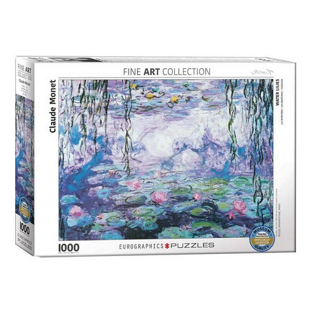 Puzzle Eurographics Fine Art Collection - Claude Monet : Les Nénuphars - 1000 Pièces
