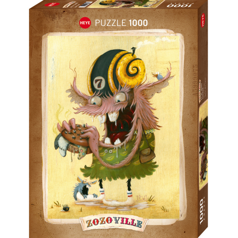 Puzzle Heye - Zozoville : Junk Food - 1000 Pièces Puzzle Heye - Zozoville : Junk Food - 1000 Pièces