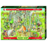 Puzzle Heye : Funky Zoo -Jurassic Habitat de Marino Degano - 1000 Pièc
