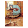 Puzzle Heye : Zozoville Bathtub de Mateo Dineen - 1000 Pièces