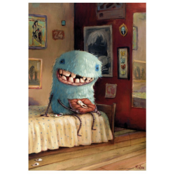 Puzzle Heye :  Zozoville Milk Tooth de Mateo Dineen - 500 Pièces
