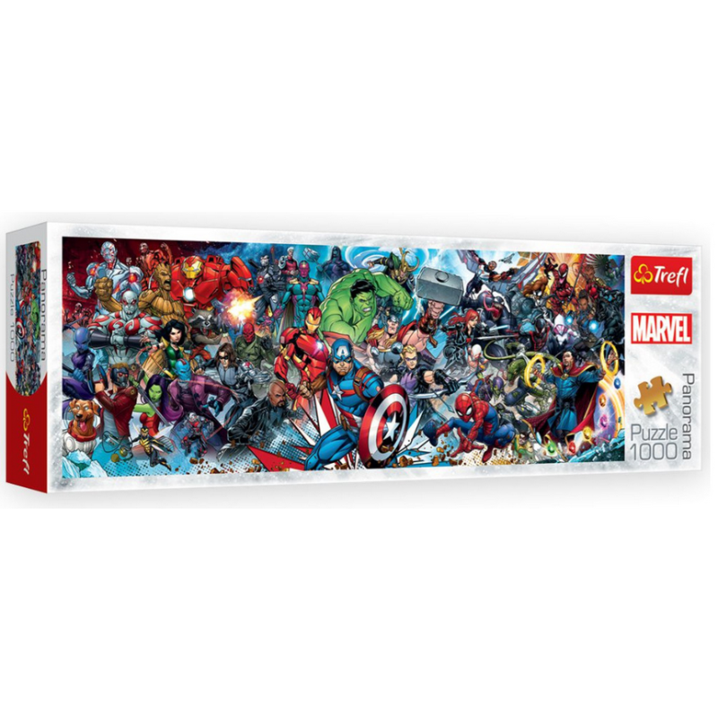 Puzzle Trefl - Panorama : Disney Marvel - 1000 Pièces Puzzle Trefl - Panorama : Disney Marvel - 1000 Pièces