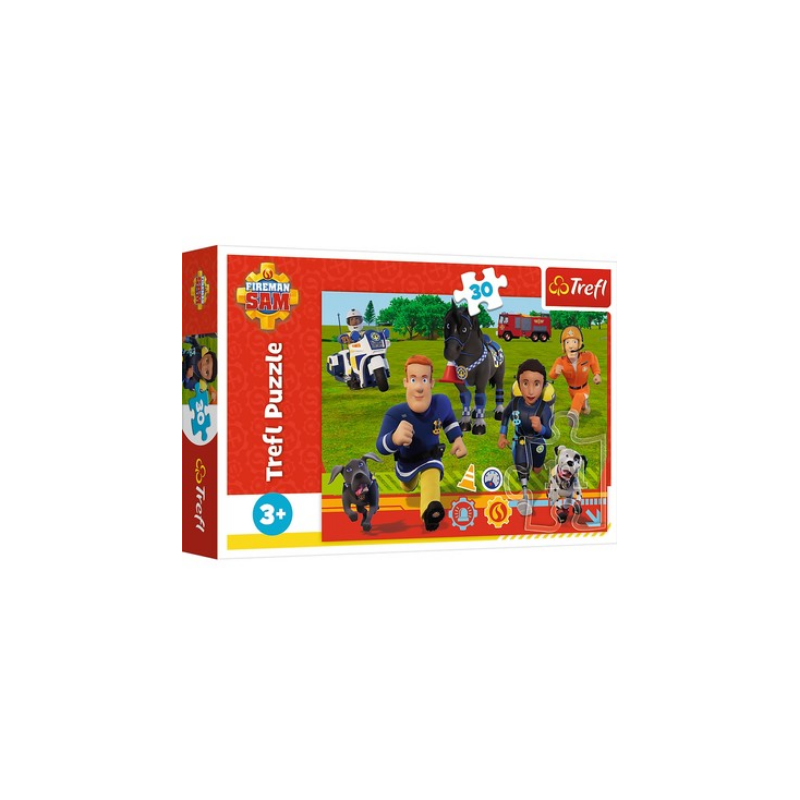 Puzzle Trefl - Sam le pompier - 30 pièces Puzzle Trefl - Sam le pompier - 30 pièces