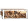 Puzzle Eurographics Panoramique : Haruno Takino : Dinosaures - 1000 Pièces
