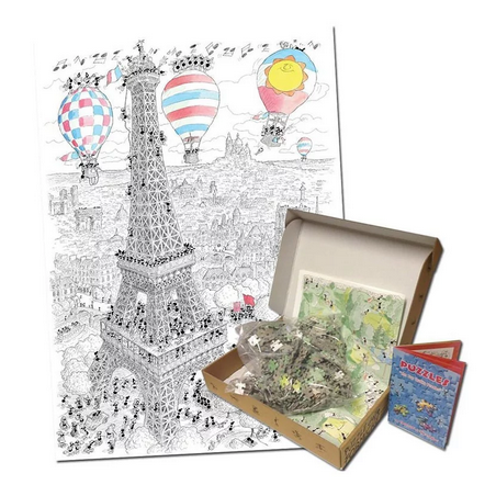 Puzzle Delle Formiche : Paris, Fabio Vettori - 1080 Pièces