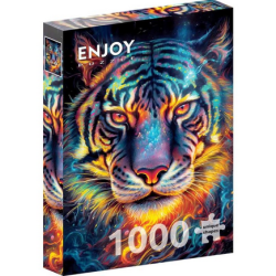 Puzzle Enjoy Puzzle : Tiger Resilience - 1000 Pièces