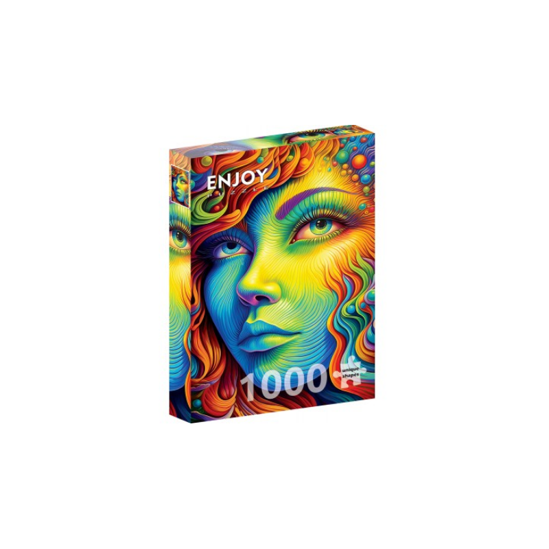 Puzzle Enjoy Puzzle : Painted Lady - 1000 Pièces Puzzle Enjoy Puzzle : Painted Lady - 1000 Pièces