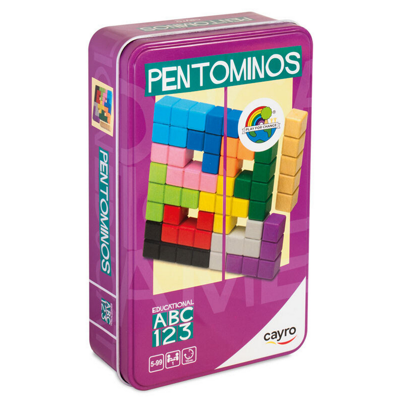 Jeux de société - Pentomino Metal Box Jeux de société - Pentomino Metal Box