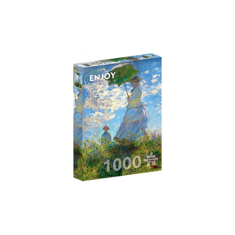 Puzzle Enjoy Puzzle - Claude Monet : Femme à l'ombrelle - 1000 Pièces Puzzle Enjoy Puzzle - Claude Monet : Femme à l'ombrelle - 1000 Pièces
