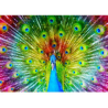 Puzzle Enjoy Puzzle : Colorful Peacock - 1000 Pièces