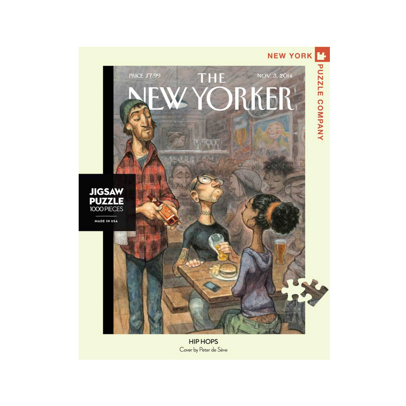 Puzzle New York Puzzle Company - Jigsaw Puzzle - The New Yorker : Hip Hops - 1000 Pièces Puzzle New York Puzzle Company - Jigsaw Puzzle - The New Yorker : Hip Hops - 1000 Pièces